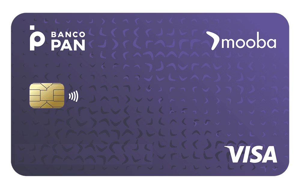 Cartão de Crédito Mooba Visa: Sem anuidade do Banco PAN